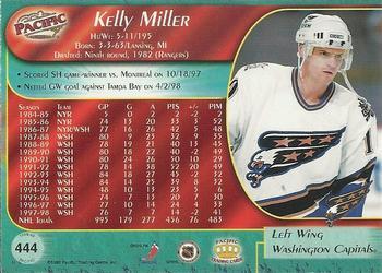 1998-99 Pacific - Red #444 Kelly Miller Back