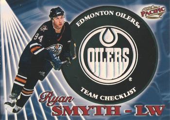 1998-99 Pacific - Team Checklists #10 Ryan Smyth Front