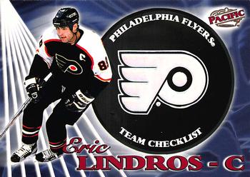 1998-99 Pacific - Team Checklists #19 Eric Lindros Front