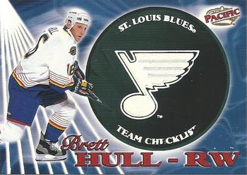 1998-99 Pacific - Team Checklists #22 Brett Hull Front