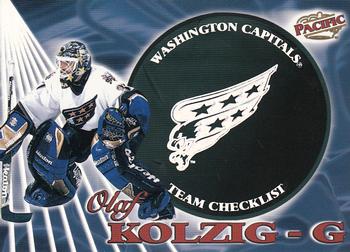 1998-99 Pacific - Team Checklists #27 Olaf Kolzig Front