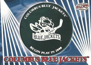 1998-99 Pacific - Team Checklists #30 Columbus Blue Jackets Front