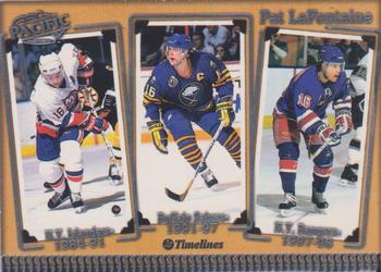 1998-99 Pacific - Timelines #12 Pat LaFontaine Front