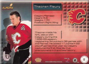 1998-99 Pacific Aurora - Championship Fever #8 Theoren Fleury Back