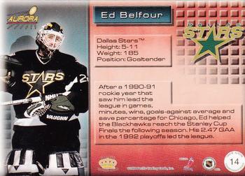 1998-99 Pacific Aurora - Championship Fever #14 Ed Belfour Back