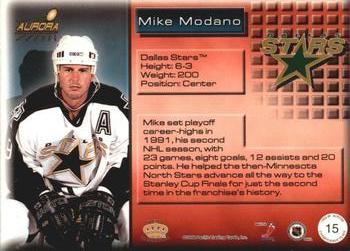 1998-99 Pacific Aurora - Championship Fever #15 Mike Modano Back