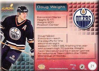 1998-99 Pacific Aurora - Championship Fever #21 Doug Weight Back