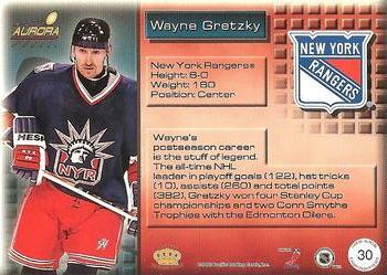 1998-99 Pacific Aurora - Championship Fever #30 Wayne Gretzky Back