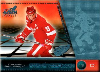 1998-99 Pacific Aurora - Championship Fever Ice Blue #20 Steve Yzerman Front