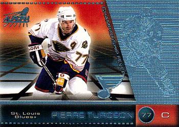 1998-99 Pacific Aurora - Championship Fever Ice Blue #42 Pierre Turgeon Front