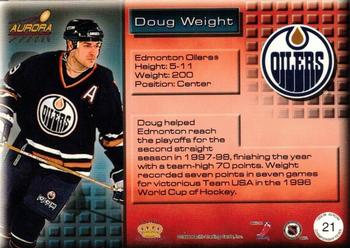 1998-99 Pacific Aurora - Championship Fever Red #21 Doug Weight Back