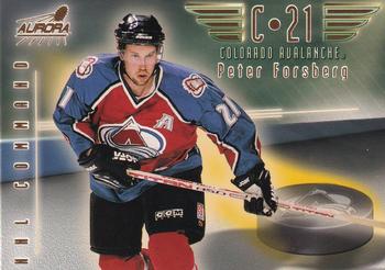 1998-99 Pacific Aurora - NHL Command #3 Peter Forsberg Front