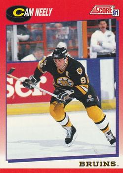 1991-92 Score Canadian Bilingual #6 Cam Neely Front