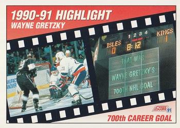 1991-92 Score Canadian Bilingual #303 Wayne Gretzky Front