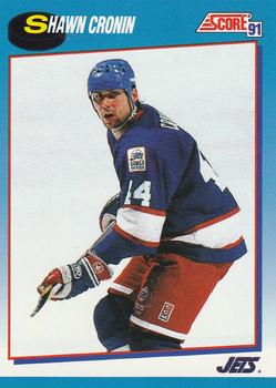 1991-92 Score Canadian Bilingual #423 Shawn Cronin Front
