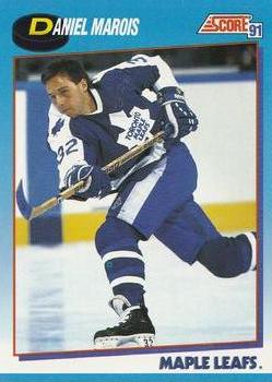 1991-92 Score Canadian Bilingual #474 Daniel Marois Front
