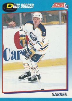1991-92 Score Canadian Bilingual #517 Doug Bodger Front