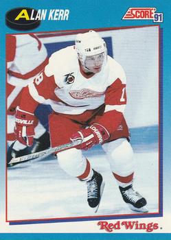1991-92 Score Canadian Bilingual #571 Alan Kerr Front