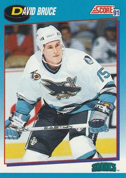 1991-92 Score Canadian Bilingual #644 David Bruce Front