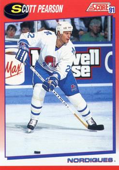 1991-92 Score Canadian Bilingual #138 Scott Pearson Front