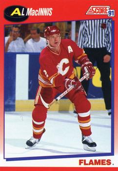 1985-86 OPC #237 Al MacInnis Calgary Flames Rookie Hockey