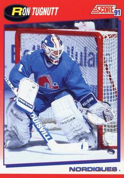 1991-92 Score Canadian Bilingual #41 Ron Tugnutt Front