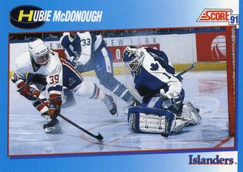 1991-92 Score Canadian Bilingual #450 Hubie McDonough Front