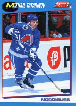 1991-92 Score Canadian Bilingual #562 Mikhail Tatarinov Front
