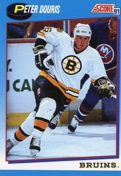 1991-92 Score Canadian Bilingual #633 Peter Douris Front
