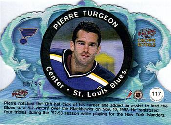 1998-99 Pacific Crown Royale - Limited Series #117 Pierre Turgeon Back