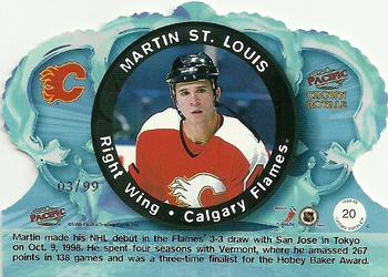1998-99 Pacific Crown Royale - Limited Series #20 Martin St. Louis Back