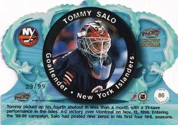 1998-99 Pacific Crown Royale - Limited Series #86 Tommy Salo Back