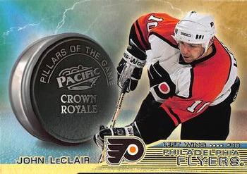 1998-99 Pacific Crown Royale - Pillars of the Game #17 John LeClair Front