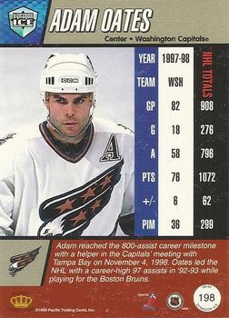 1998-99 Pacific Dynagon Ice - Red #198 Adam Oates Back