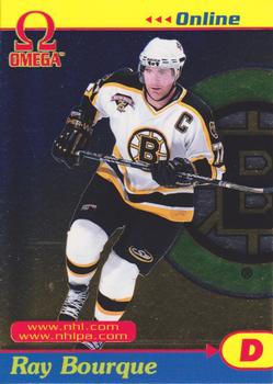 1998-99 Pacific Omega - Online #3 Ray Bourque Front