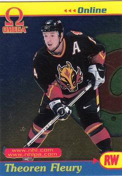1998-99 Pacific Omega - Online #5 Theoren Fleury Front