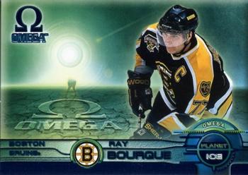 1998-99 Pacific Omega - Planet Ice Parallel #1 Ray Bourque Front