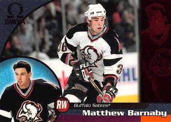 1998-99 Pacific Omega - Red #20 Matthew Barnaby Front