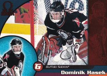 1998-99 Pacific Omega - Red #23 Dominik Hasek Front