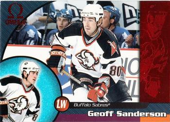 1998-99 Pacific Omega - Red #27 Geoff Sanderson Front
