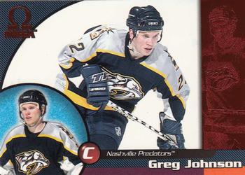 1998-99 Pacific Omega - Red #129 Greg Johnson Front