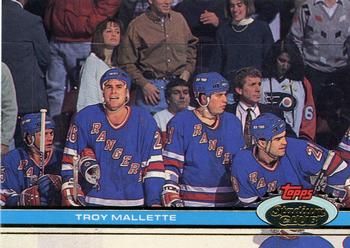 1991-92 Stadium Club #134 Troy Mallette Front