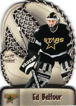 1998-99 Pacific Paramount - Glove Side Laser Cuts #7 Ed Belfour Front