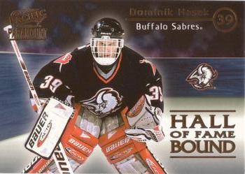 1998-99 Pacific Paramount - Hall of Fame Bound #2 Dominik Hasek Front