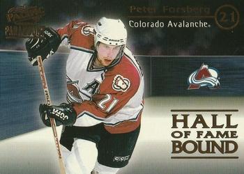 1998-99 Pacific Paramount - Hall of Fame Bound #3 Peter Forsberg Front