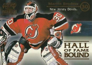 1998-99 Pacific Paramount - Hall of Fame Bound #6 Martin Brodeur Front