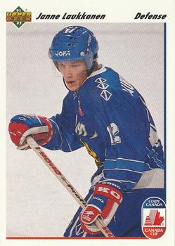 1991-92 Upper Deck #22 Janne Laukkanen Front