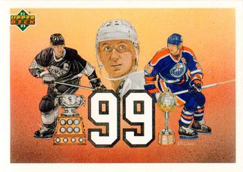1991-92 Upper Deck #38 Gretzky 99 (Wayne Gretzky) Front