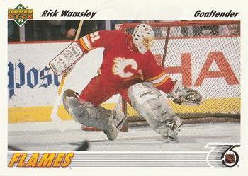 1991-92 Upper Deck #130 Rick Wamsley Front