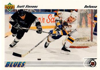 1991-92 Upper Deck #132 Scott Stevens Front